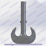 DIN 15402 अनमशीनीकृत डबल हुक